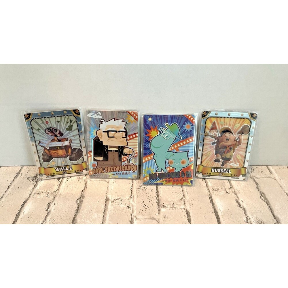 Disney Pixar 37th Anniversary Oscar Honors Trading Card Lot Carl Russell WALL-E